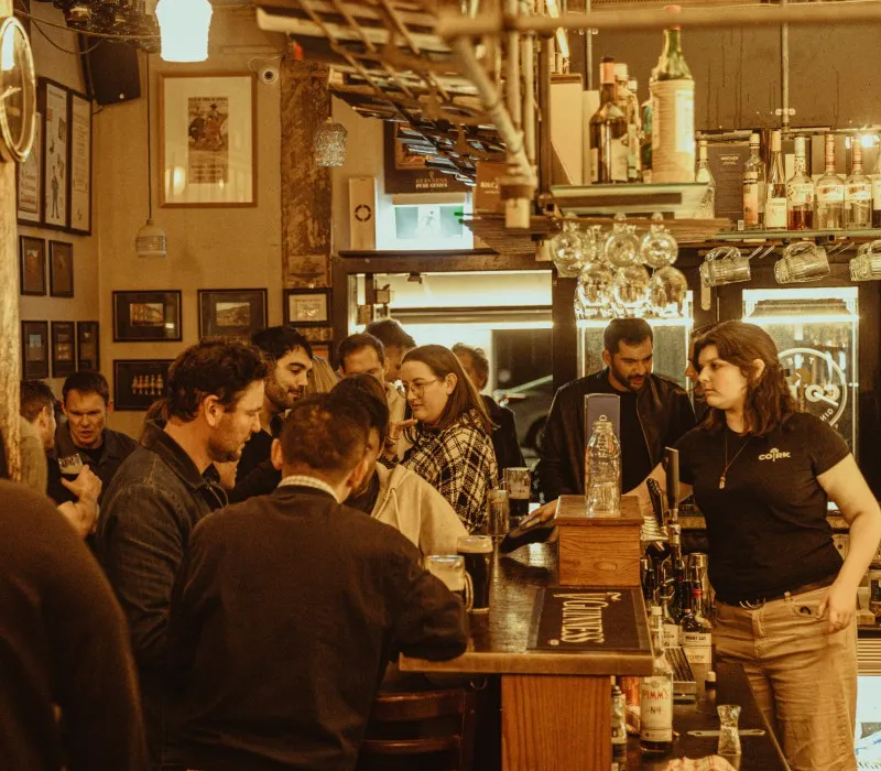 The Cork Gin & Whiskey Happy Hour